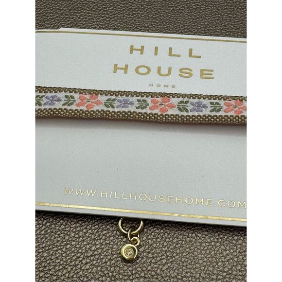 Pink and Green Cloth Gold Chain Choker Necklace - Picture 1 of 5